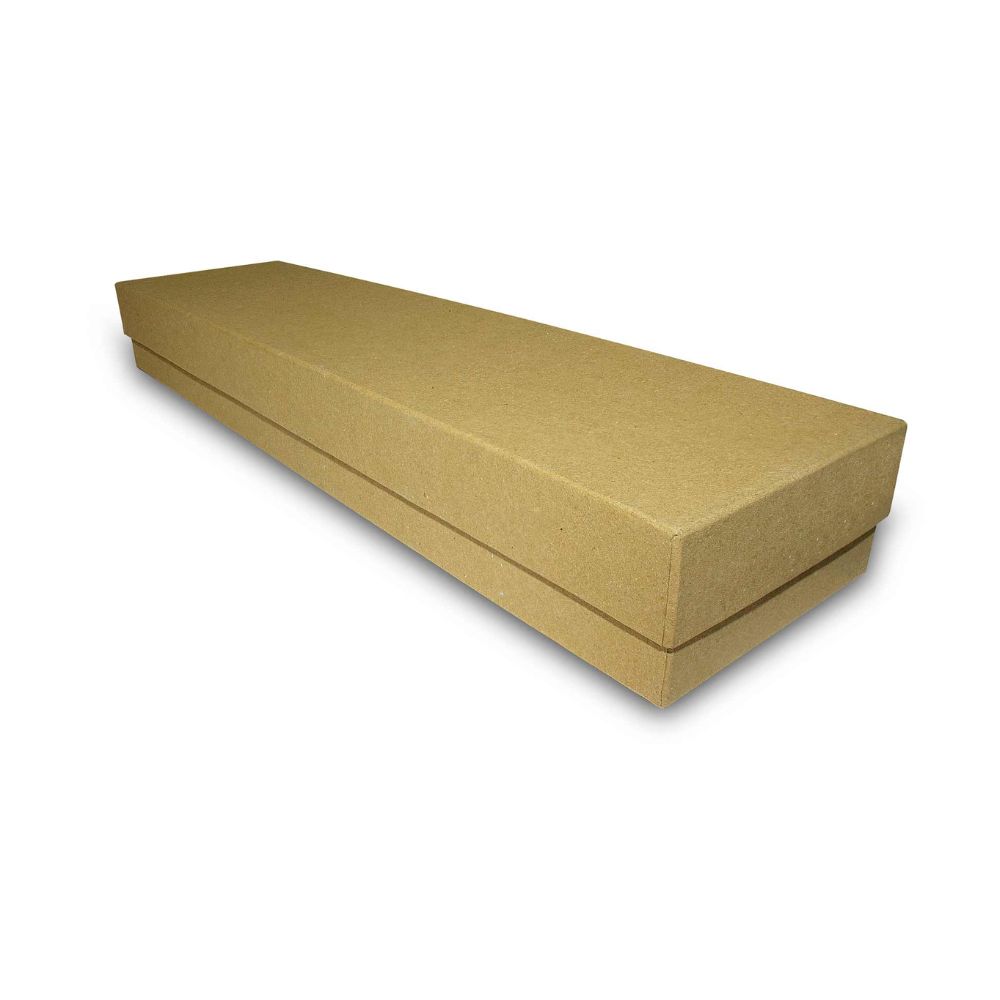 Χειροποίητο Χάρτινο Κουτί Λαμπάδας, Κράφτ, 42*10*5cm